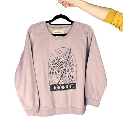 Protect Mother Nature | Light Purple Sweater | 2X