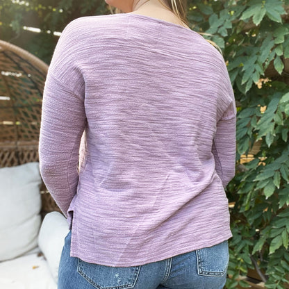 Strong Tree | Dusty Purple Long Sleeve | Small