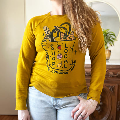 Shop Local | Mustard Yellow Long Sleeve | Medium