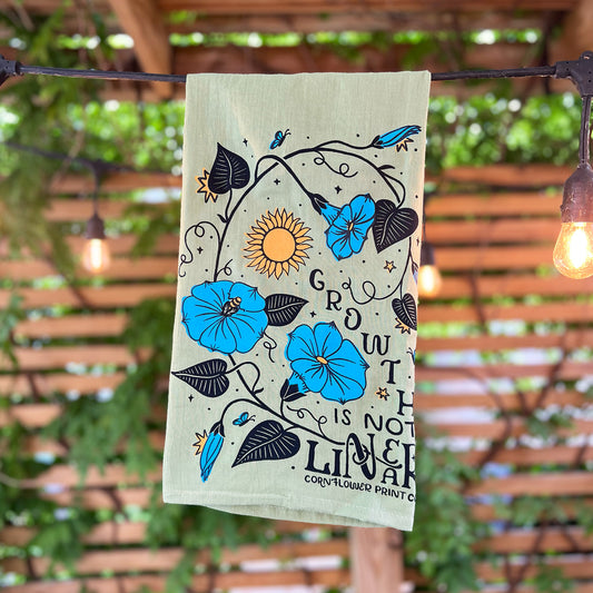 Tea Towel | Morning Glory | September Birth Flower