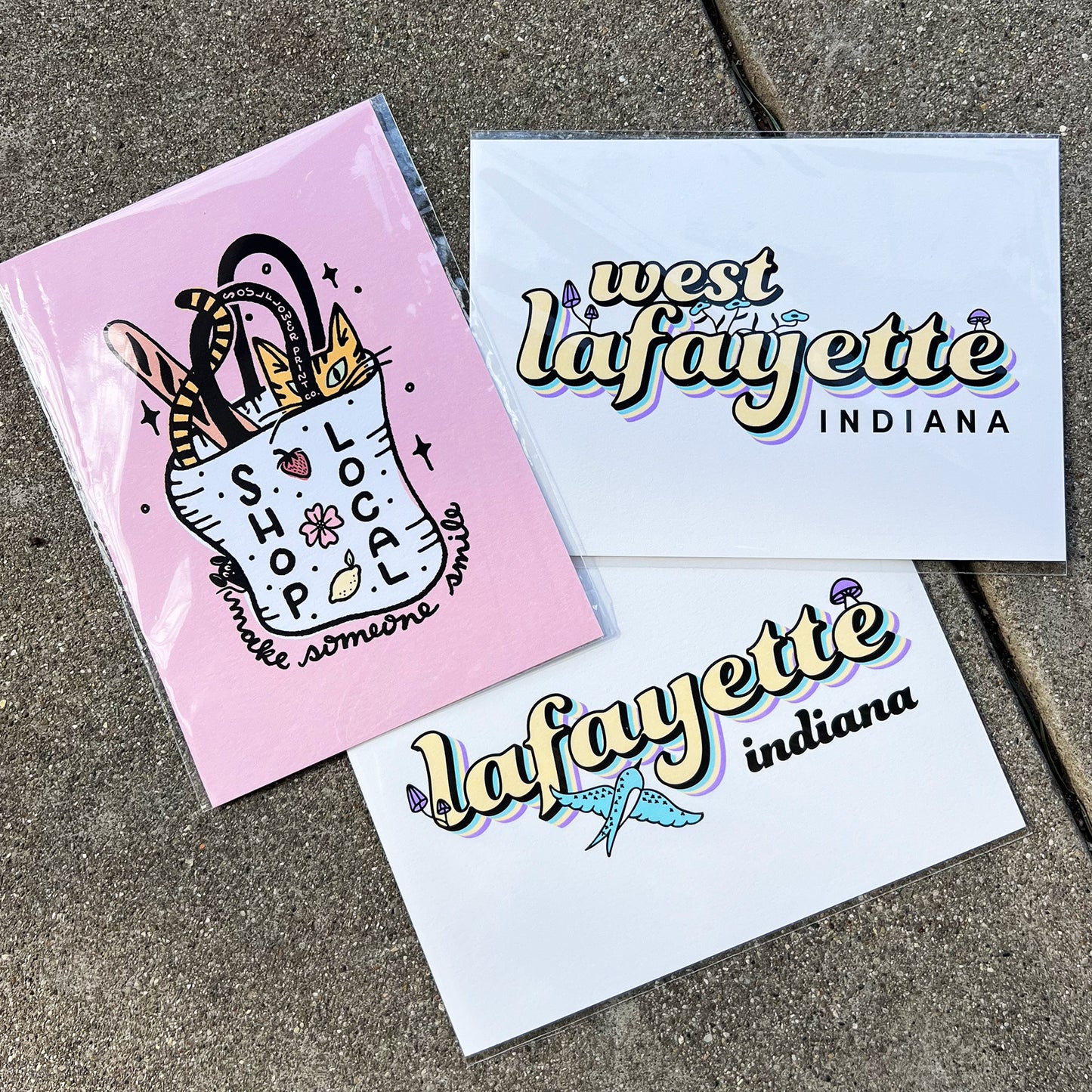 Shop Local Postcard Bundle | Greater Lafayette