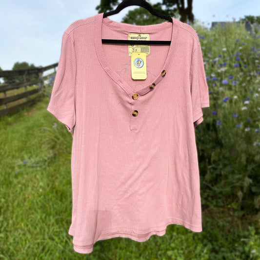 Hope Lives Here | Snow Drops | January Birth Flower | Purple Cute Top | 3X