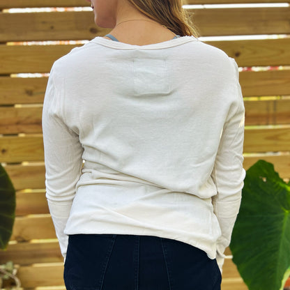 Take Up Space | White Long Sleeve | Medium.