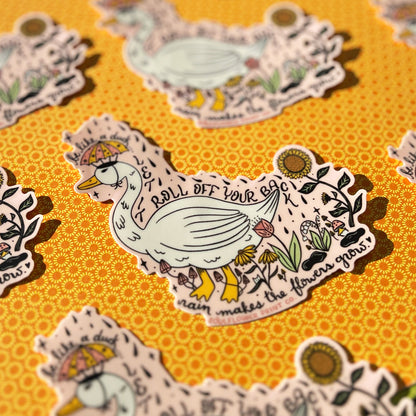 Vinyl Sticker | Unbothered Duck