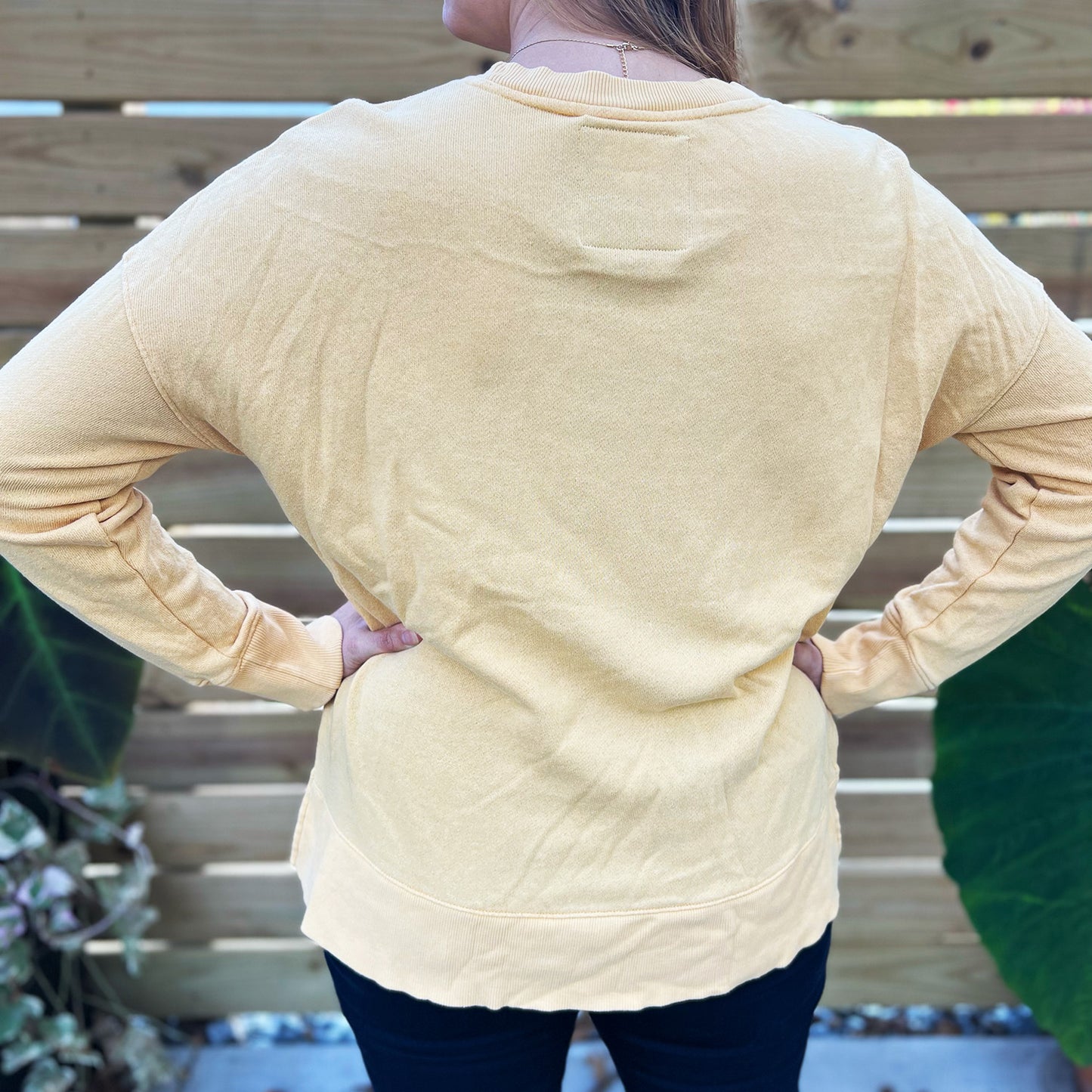 Protect Mother Nature | Yellow Sweater | Medium.