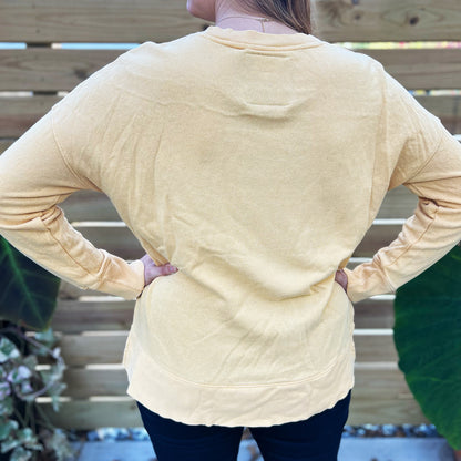 Protect Mother Nature | Yellow Sweater | Medium.